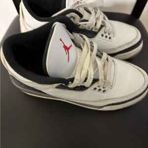 Jordan Black and White Sneakers